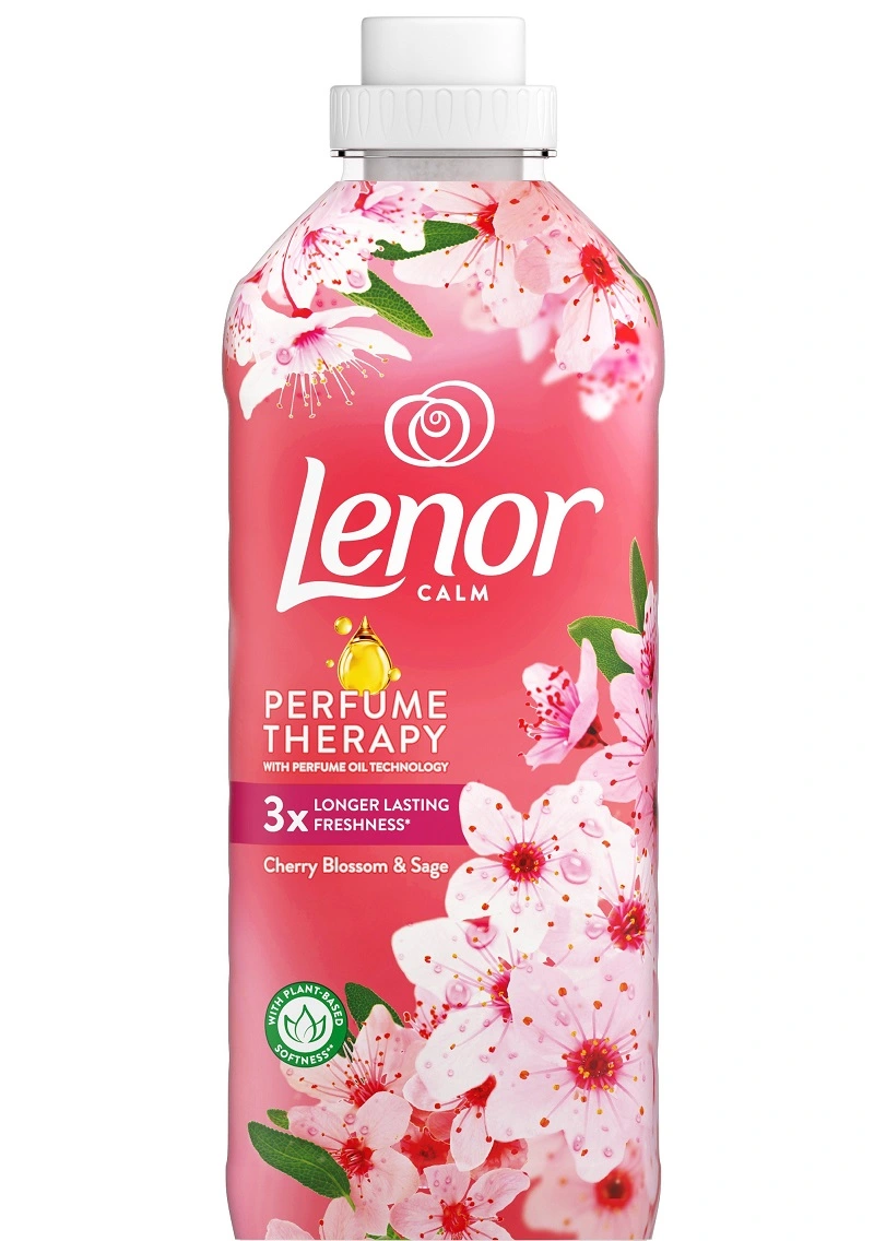 Кондиціонер для білизни Вишневий цвіт та Шавлія Lenor, 675л