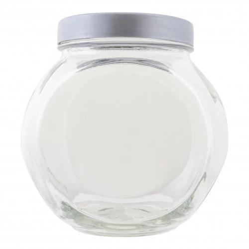 Банка скляна з сірою кришкою  1730 мл Sweet EverGlass, 1шт