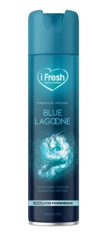 Освіжувач повітря premium aroma blue lagoon !Fresh, 300 мл