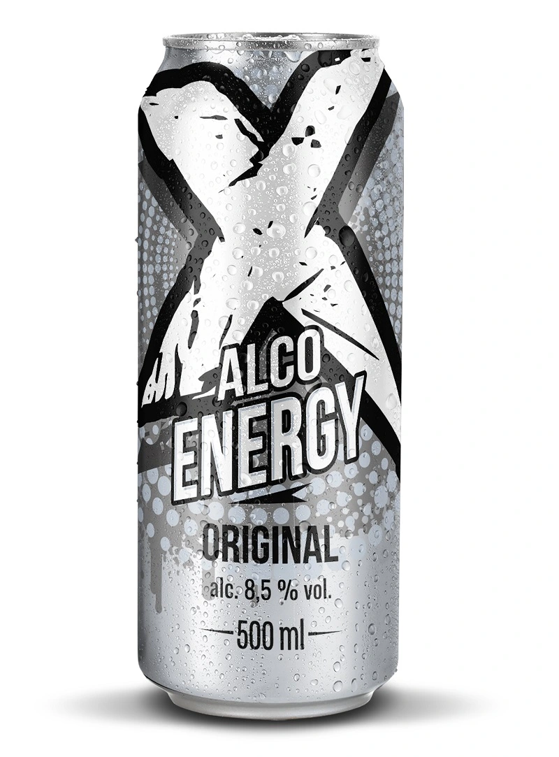 Напій енергетичний алкогольний 8.5%  X ALCO ENERGY original , 0.5 л