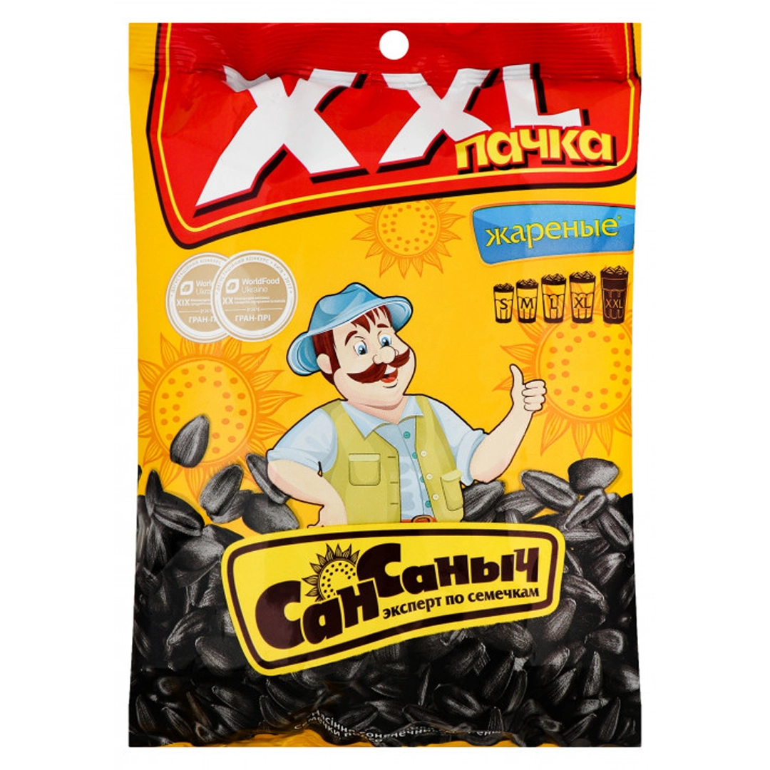 Насіння соняшника смажене XXL Сан Санич, 230 г