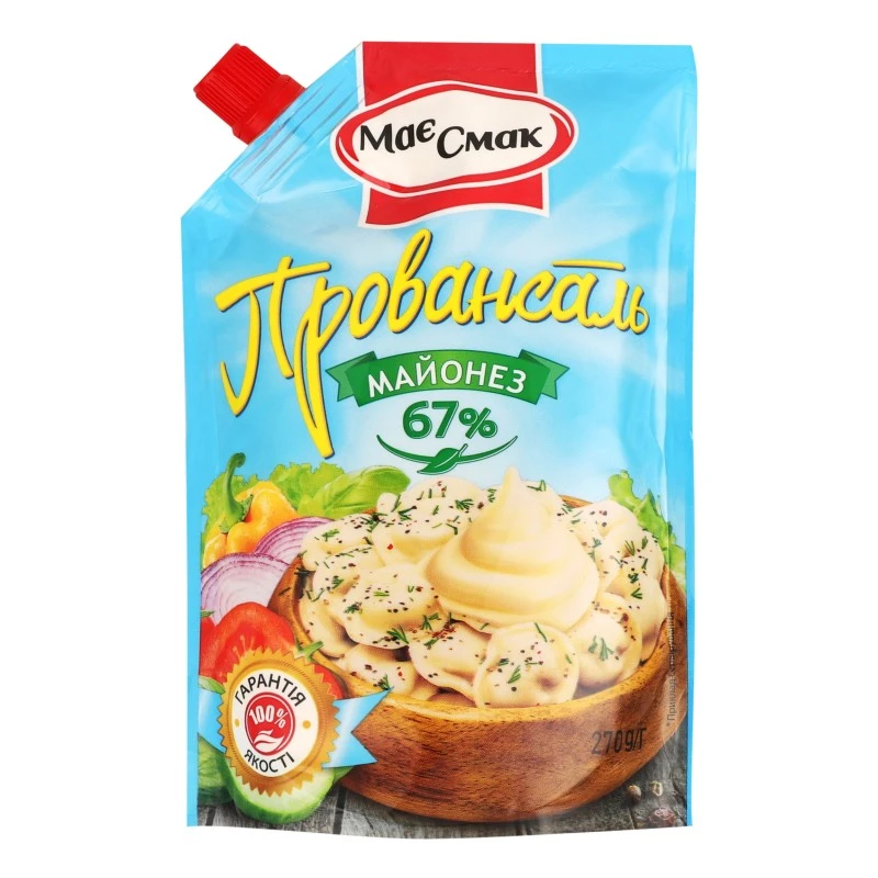 Майонез 67% Провансаль МакМай, 270г