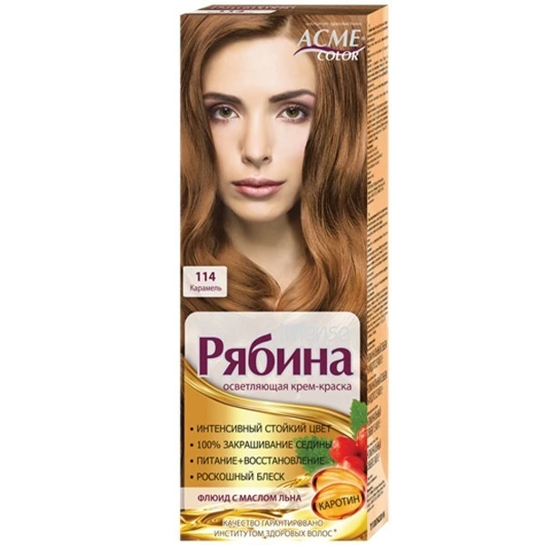 Фарба для волосся 114 Карамель Acme, 1 шт