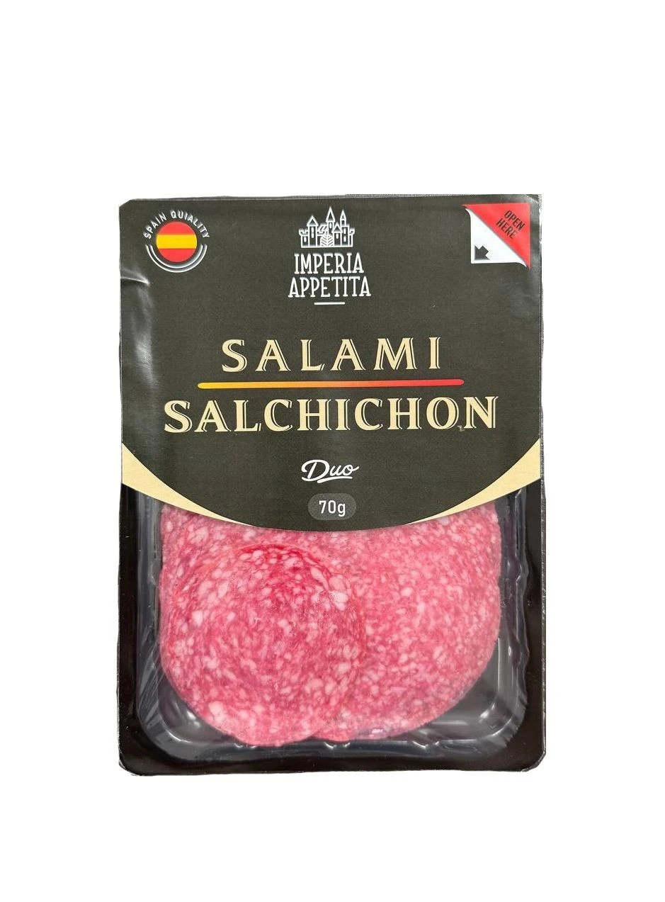 Ковбаса Салямі &amp; Сальчічон Imperia Appetita, 70 г