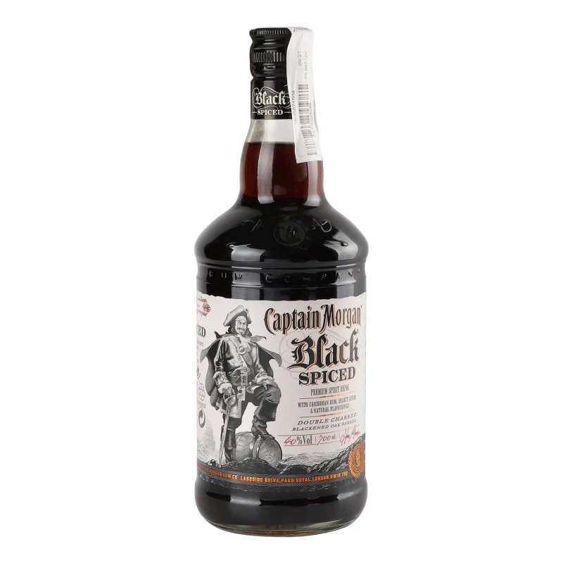 Напій на основі рому Black Spiced Captain Morgan, 0.7 л