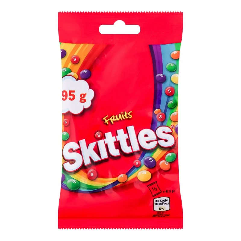 Драже жувальні Фрукти Skittles, 95 г