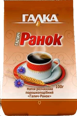 Напій розчинний Галич-Ранок Галка, 100 г