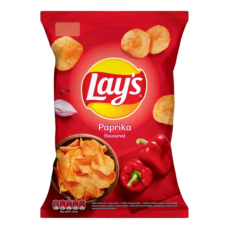 Чіпси зі смаком паприки Lay&#039;s, 120 г