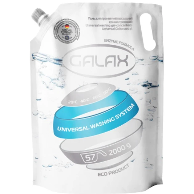 Гель для прання універсальний Galax, 2 кг