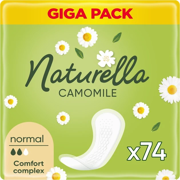 Прокладки гігієнічні щоденні Normal Naturella, 74 шт/уп.
