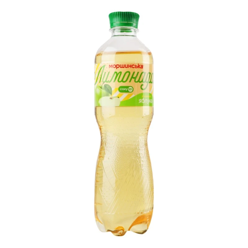 Напій слабогазований Яблуко Лимонада Моршинська, 0.5 л