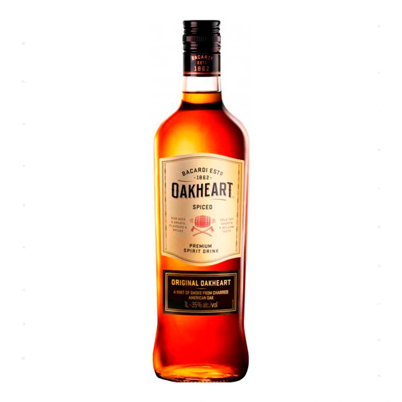 Напій на основі рому Oakheart Original Bacardi, 1 л