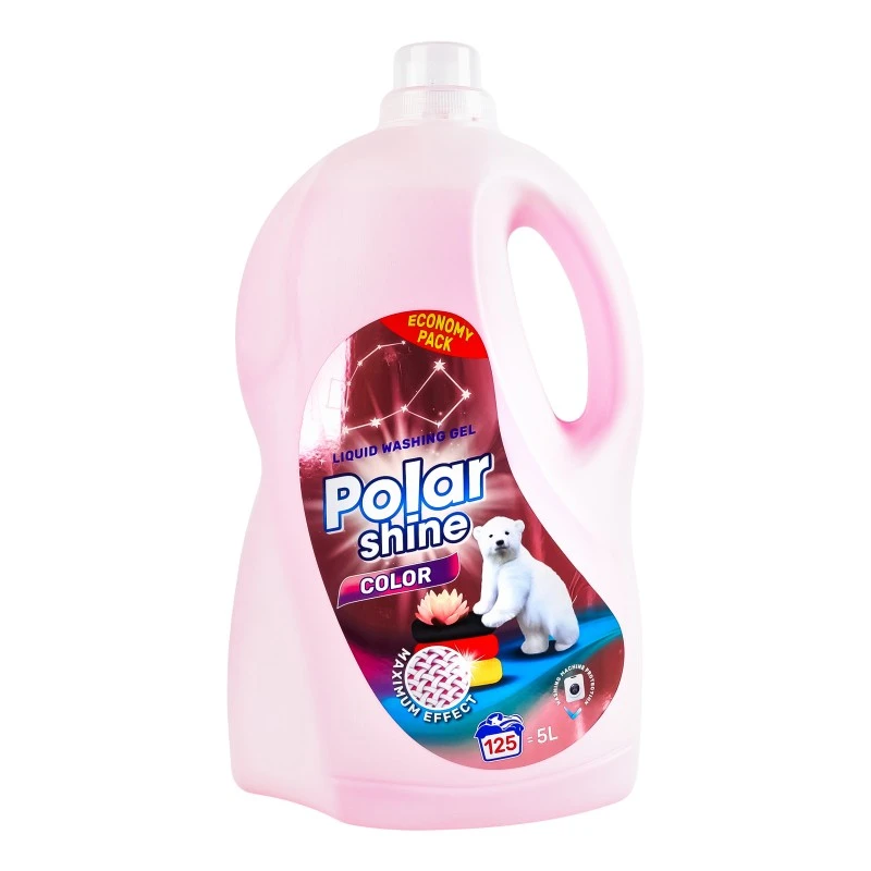 Гель для прання для кольрової білизни Polar Shine Color , 5 л