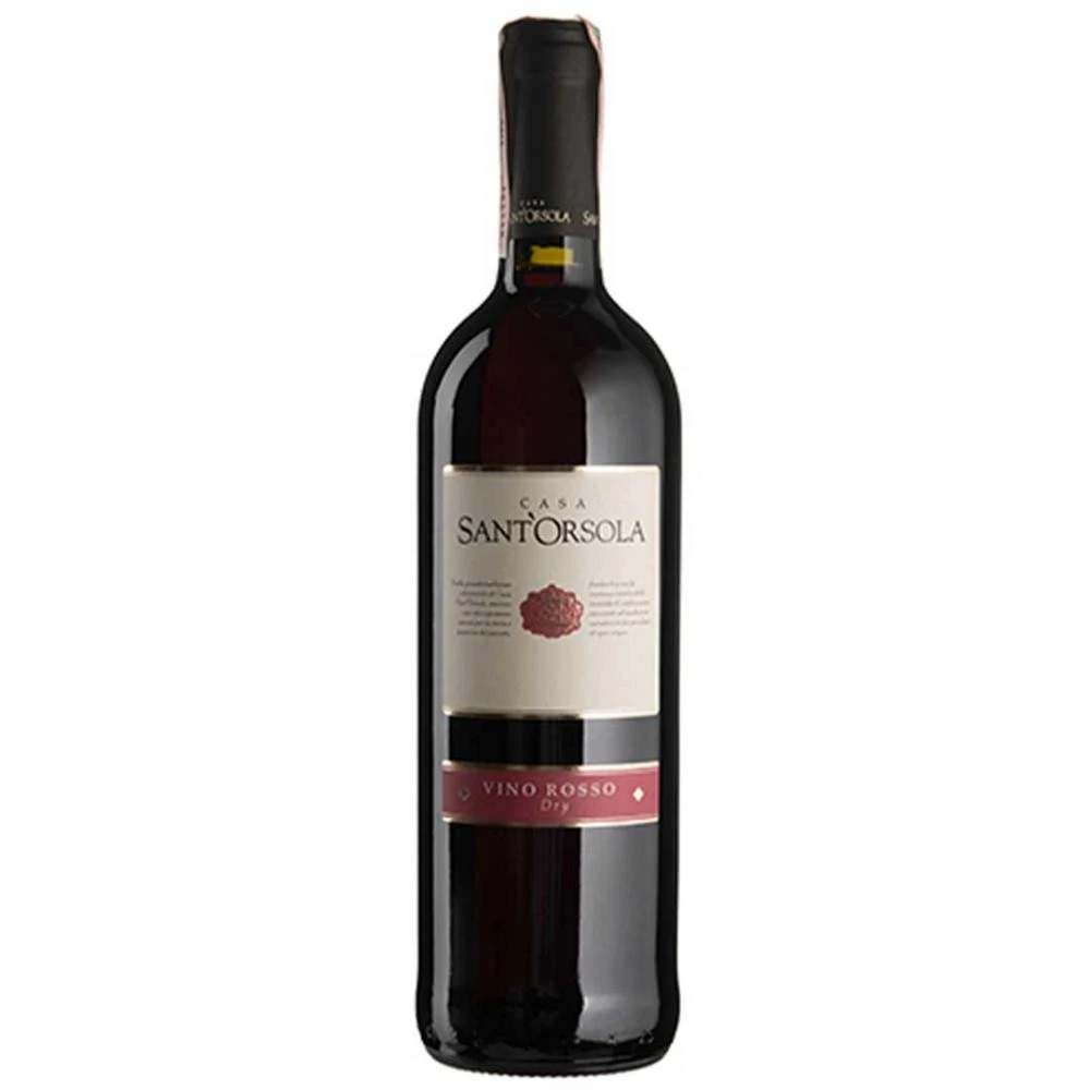 Вино червоне сухе Vino Rosso SantOrsola, 0.75 л