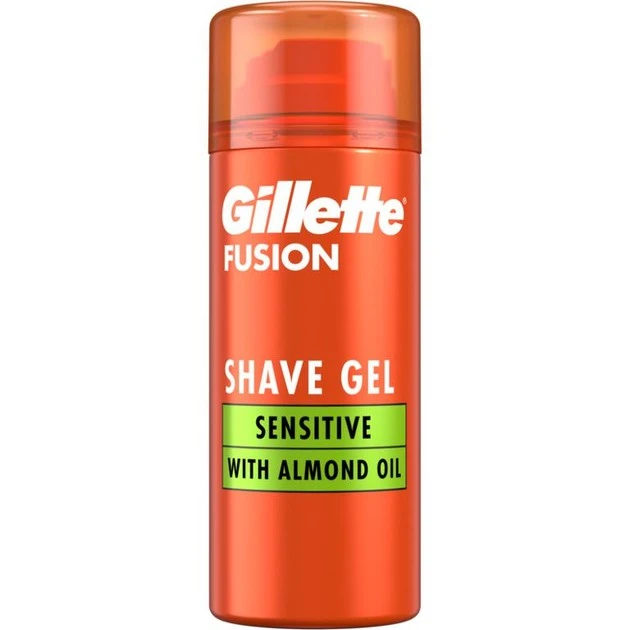 Гель для гоління для чутливої шкіри Fusion 5 Gillette, 75 мл