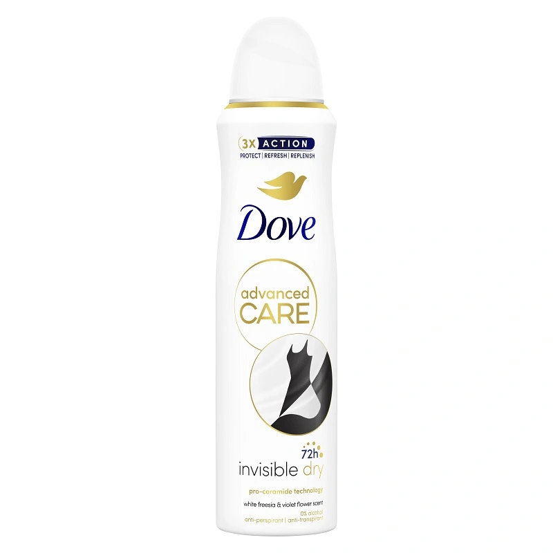 Антиперспірант Invisible dry Clean touch Dove, 150 мл