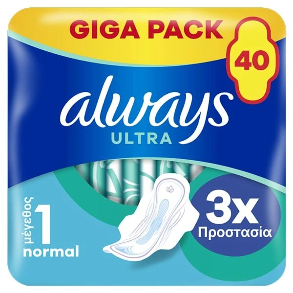 Прокладки гігієнічні Ultra Normal Plus Always, 36 шт/уп.