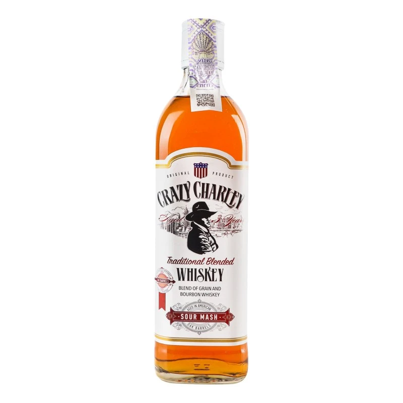 Віскі black Crazy Charley, 0.5 л