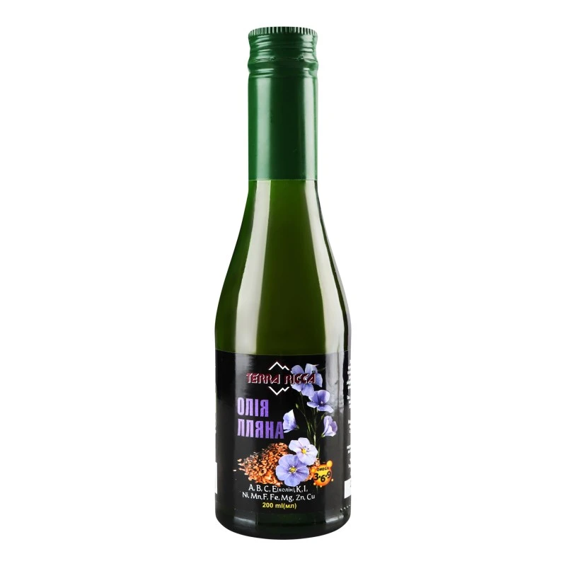 Олія лляна Terra Ricca, 200 мл