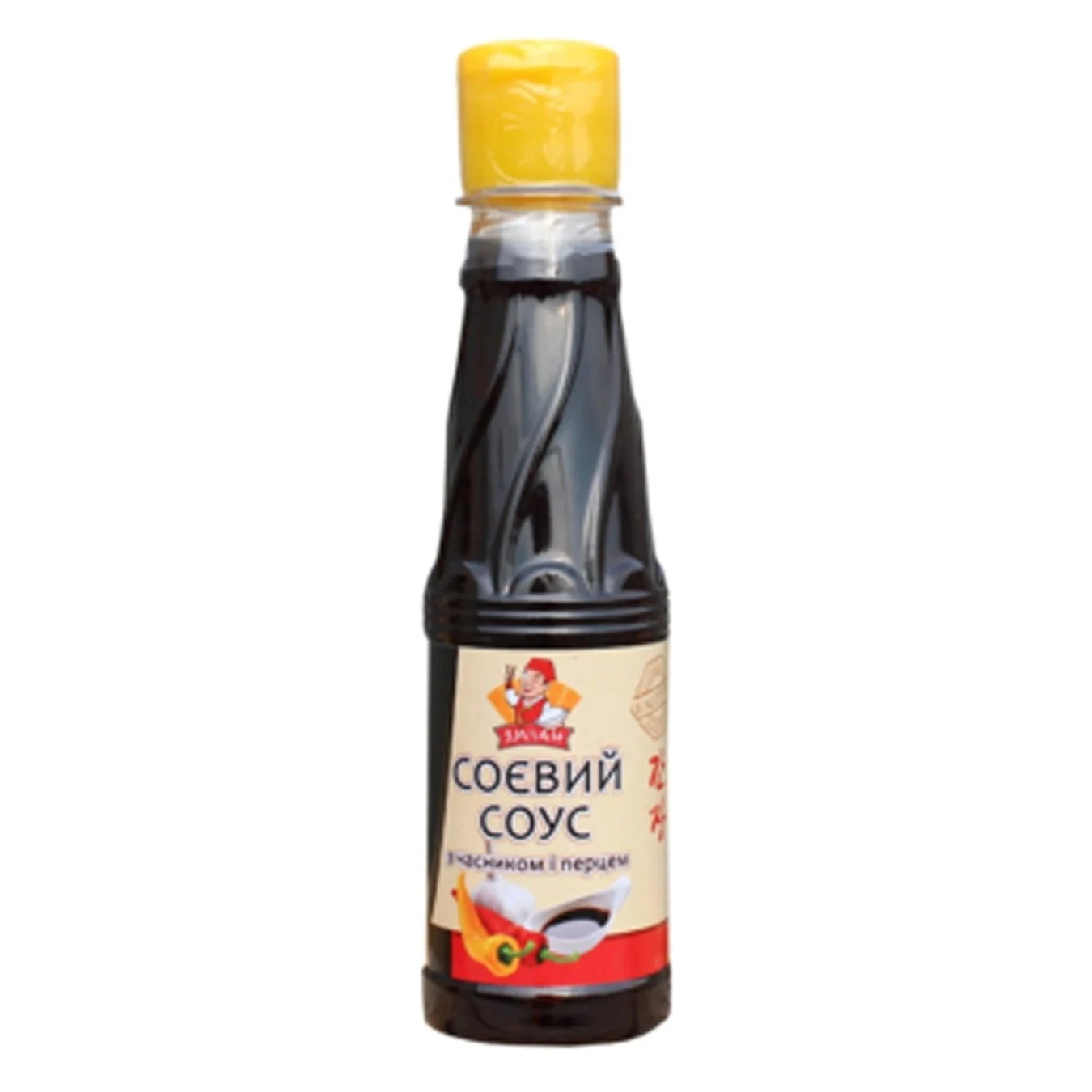 Соєвий соус з перцем та часником Ямчан, 190 г