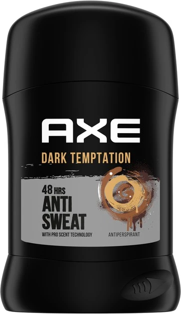 Антиперспірант-олівець Anti Sweat Dark Temptation Axe, 50 мл