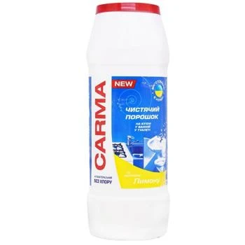 Засіб для чищення Лимон Carma, 500 гр