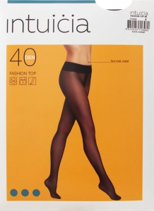 Колготки жіночі 20 den black р. 4 Fashion Top Intuicia