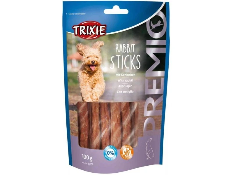 Ласощі для собак Rabbit Stiks Trixie, 100 г