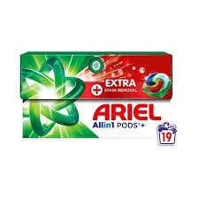 Капсули для прання Екстрасила очищення Ariel, 19*24.5 г