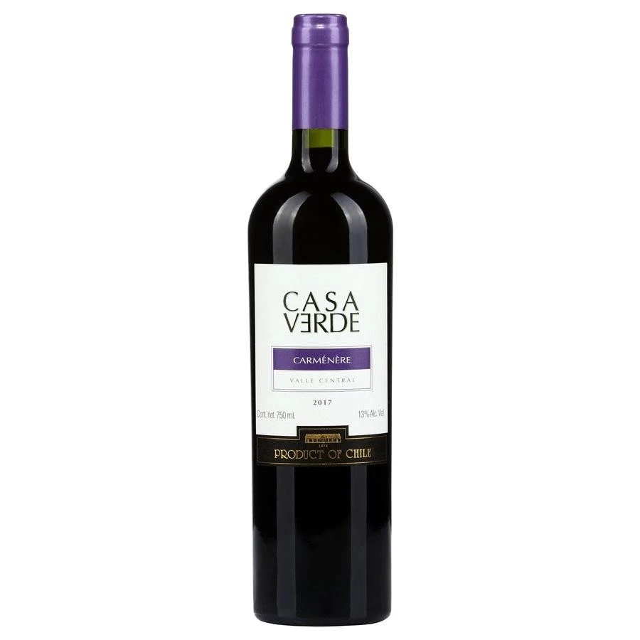 Вино червоне сухе Carmenere Casa Verde, 0.75 л