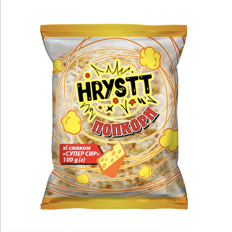 Попкорн зі смаком супер сир Hrystt, 100 г