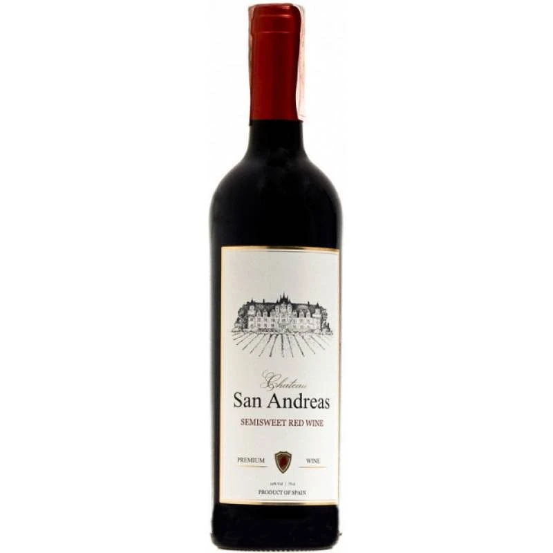 Вино червоне напівсолодке Chateau San Andreas, 0.75 л