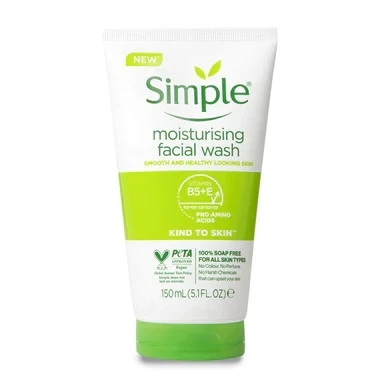 Гель для вмивання зволожуючий Kind to skin Simple, 150 мл