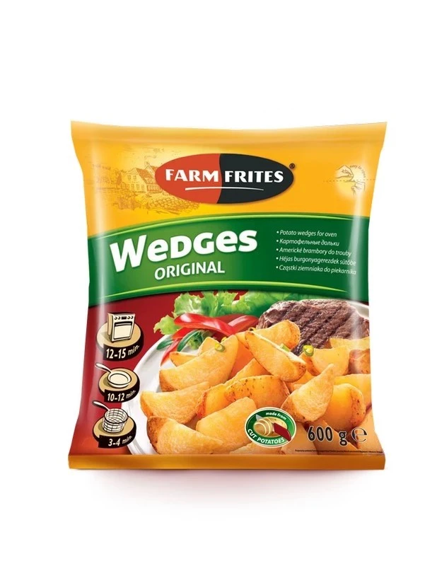 КартопляніPдолькиPзіPскоринкою Farm Frites, 600 г