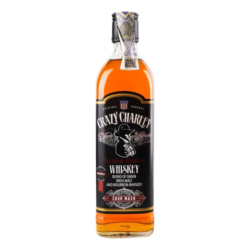 Віскі black Crazy Charley, 0.5 л