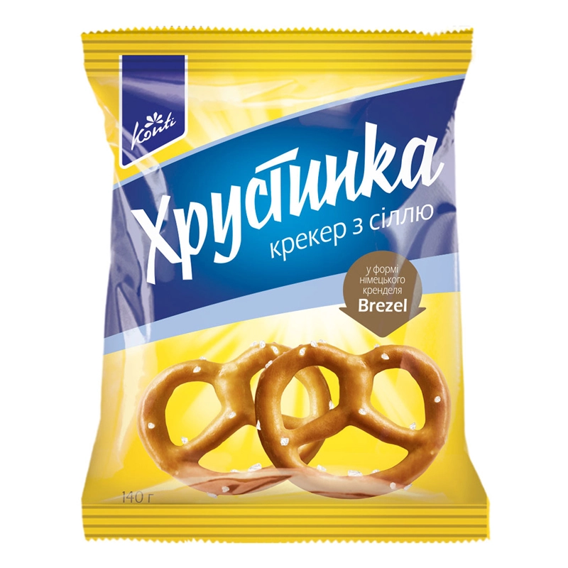 Крекер Крустинка з сіллю Konti, 140 г