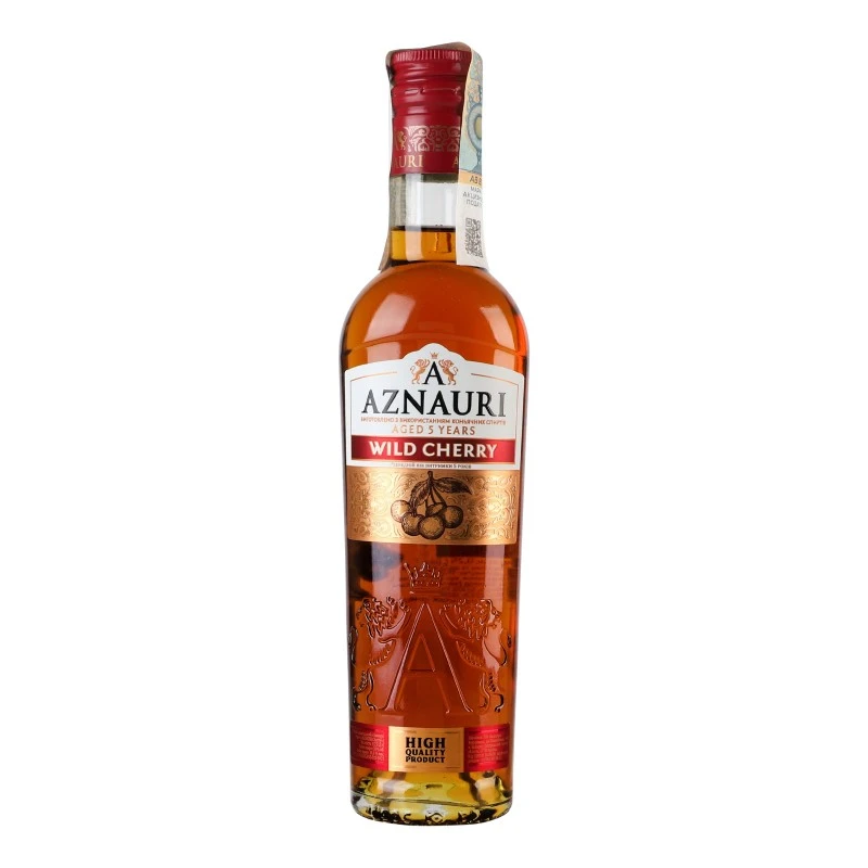 Спиртний напій Wild Cherry Aznauri, 0.25 л