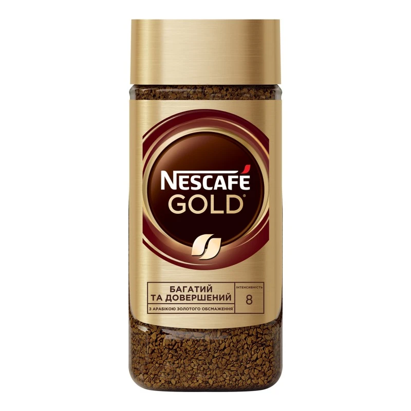 Кава розчинна Gold Nescafe, 190 г