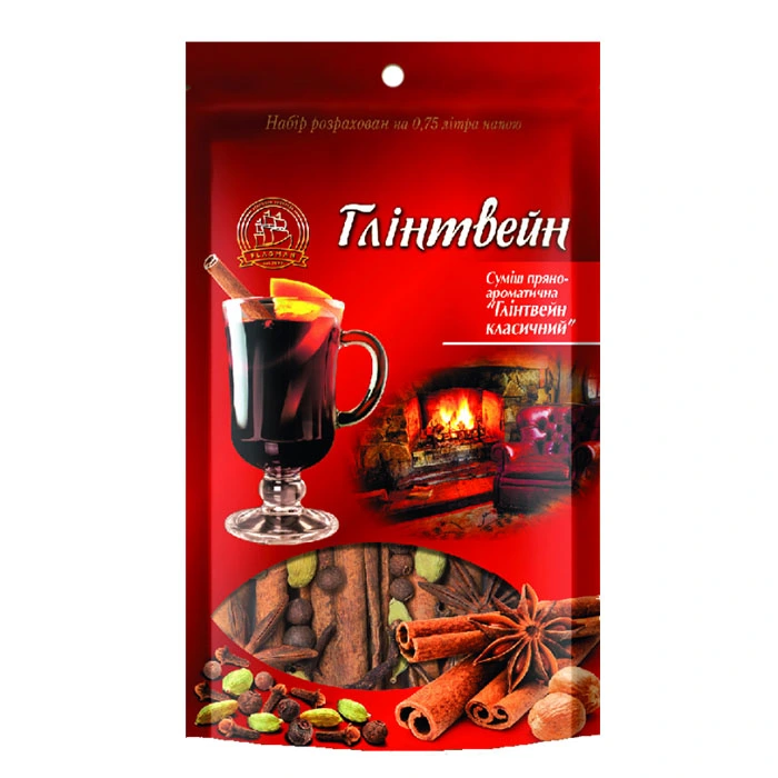 Суміш пряно-ароматична Глінтвейн класичний на 0.75 літра Флагман, 50 г