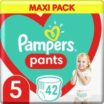 Трусики-підгузки для дітей 12-17 кг 5 Pants Pampers, 42 шт/уп.