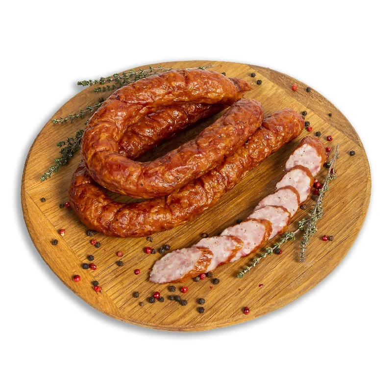 Ковбаса куряча гарячого копчення