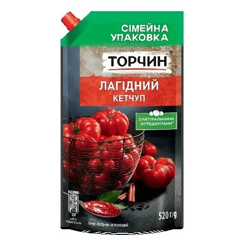 Кетчуп Лагідний Торчин, 380 г