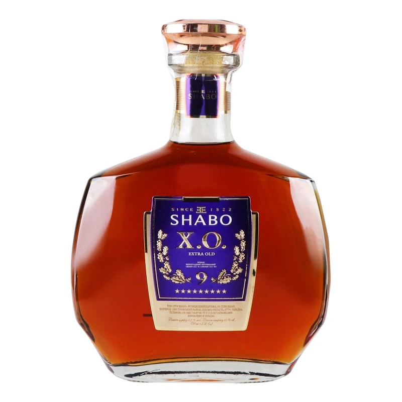 Бренді 9 зірок Х.О Shabo, 0.5 л