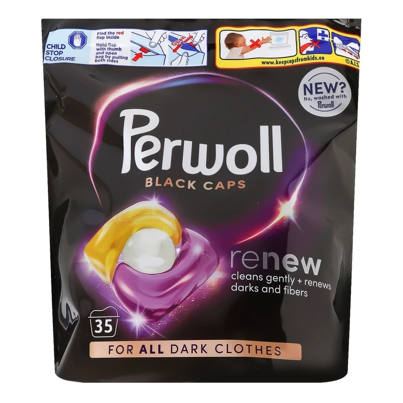 Капсули для прання Perwoll Black Magic, 35 шт