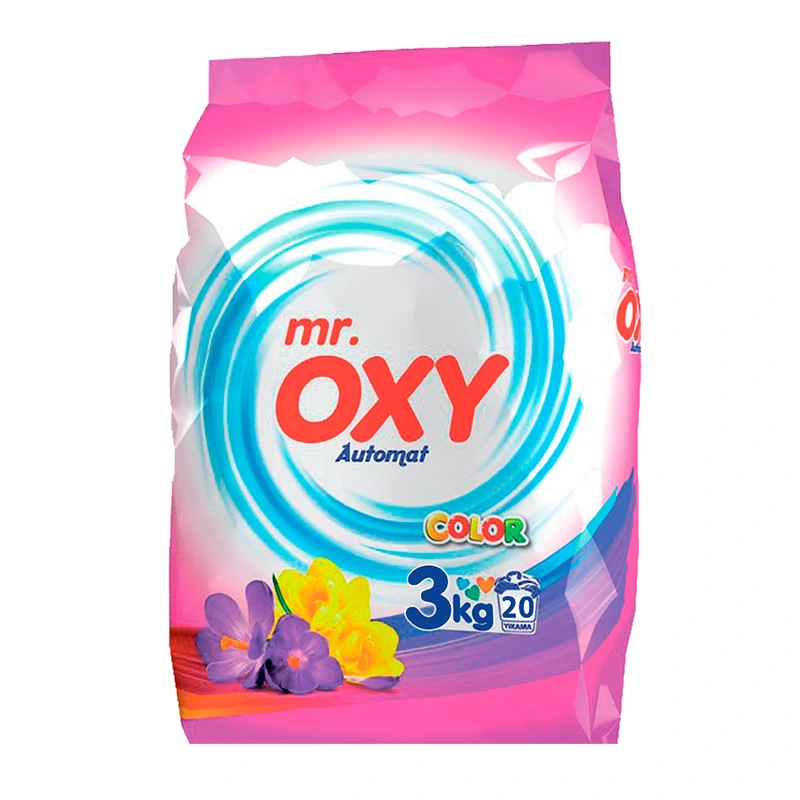 Пральний порошок для кольорової білизни автомат Mr.Oxy, 3кг