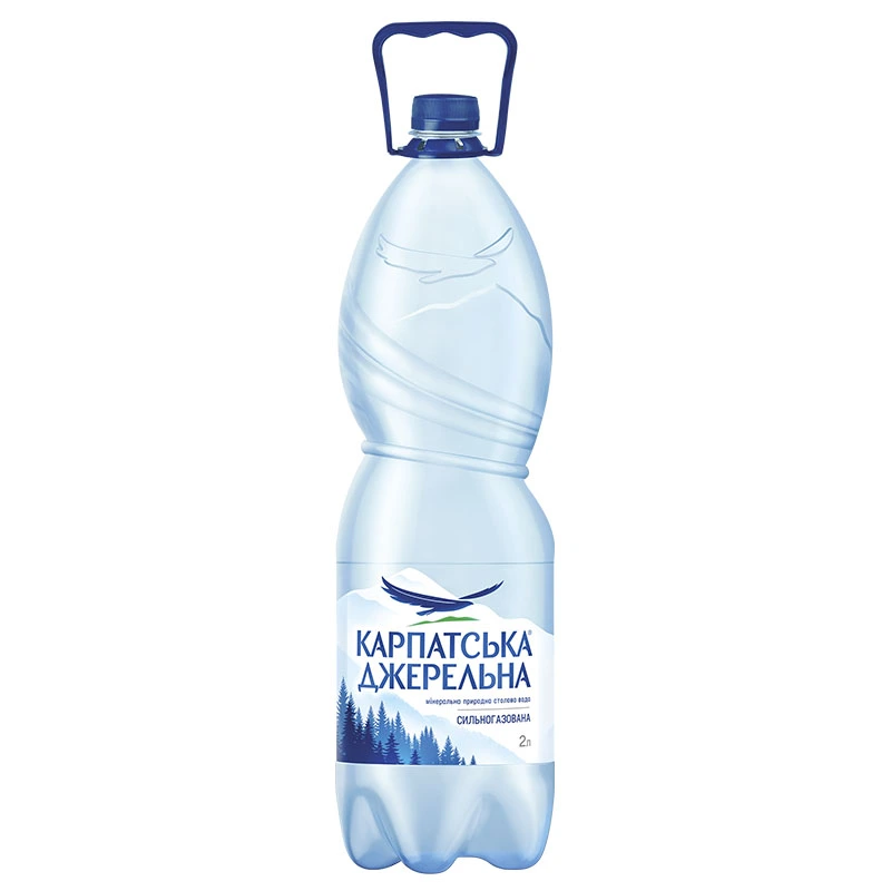 Вода газована Карпатська Джерельна, 2 л