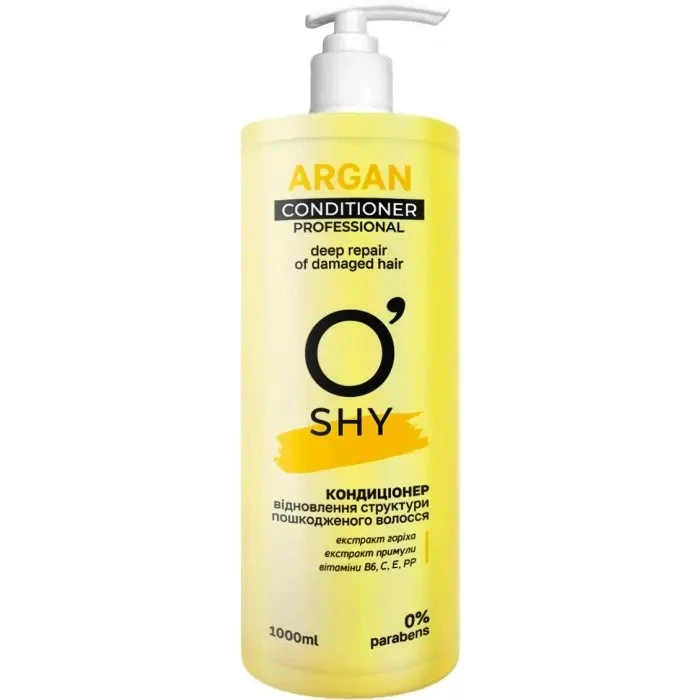 Кондиціонер Argan для відновлення пошкодженного волосся O&#039;shy, 1 л