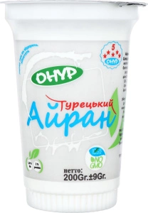 Айран Оnur турецький , 200 гр