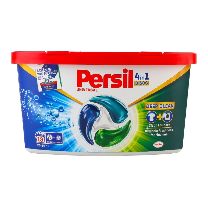 Засіб миючий для прання Universal 4in1 Discs Deep Clean Persil 13*16.5г