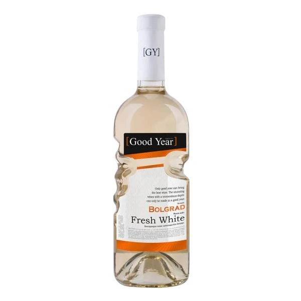 Вино біле напівсолодке Fresh White Bolgrad, 0.75 л